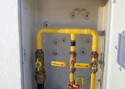 Instalação canalização de Gás